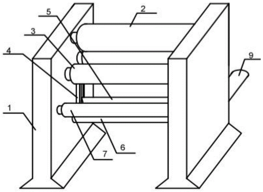 一種分切厚度可調(diào)式的疊層薄膜分切機(jī)及操作方法與流程 一種分切厚度可調(diào)式的疊層薄膜分切機(jī)及操作方法與流程