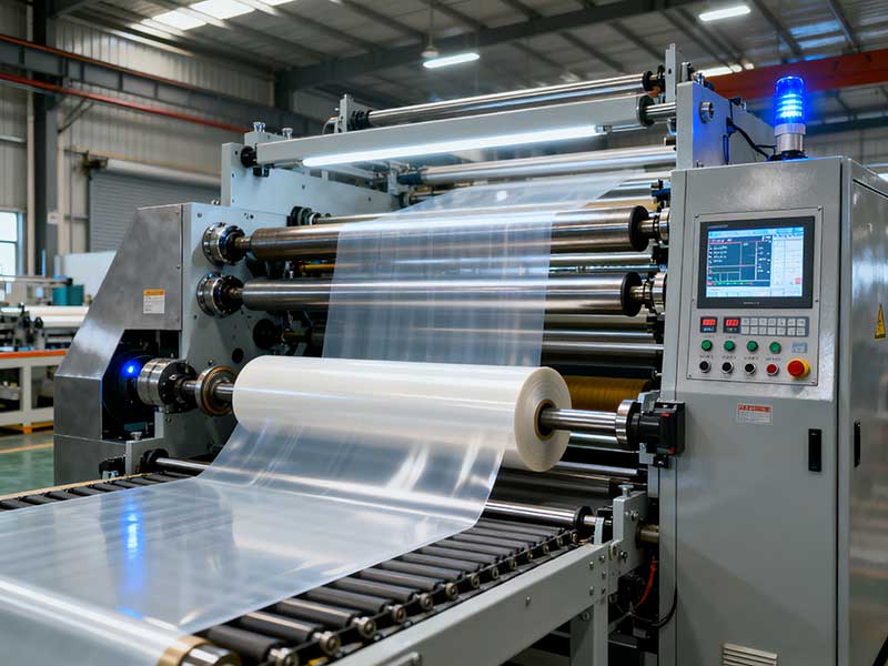 塑料薄膜分切機(jī)：薄如蟬翼，切若游絲